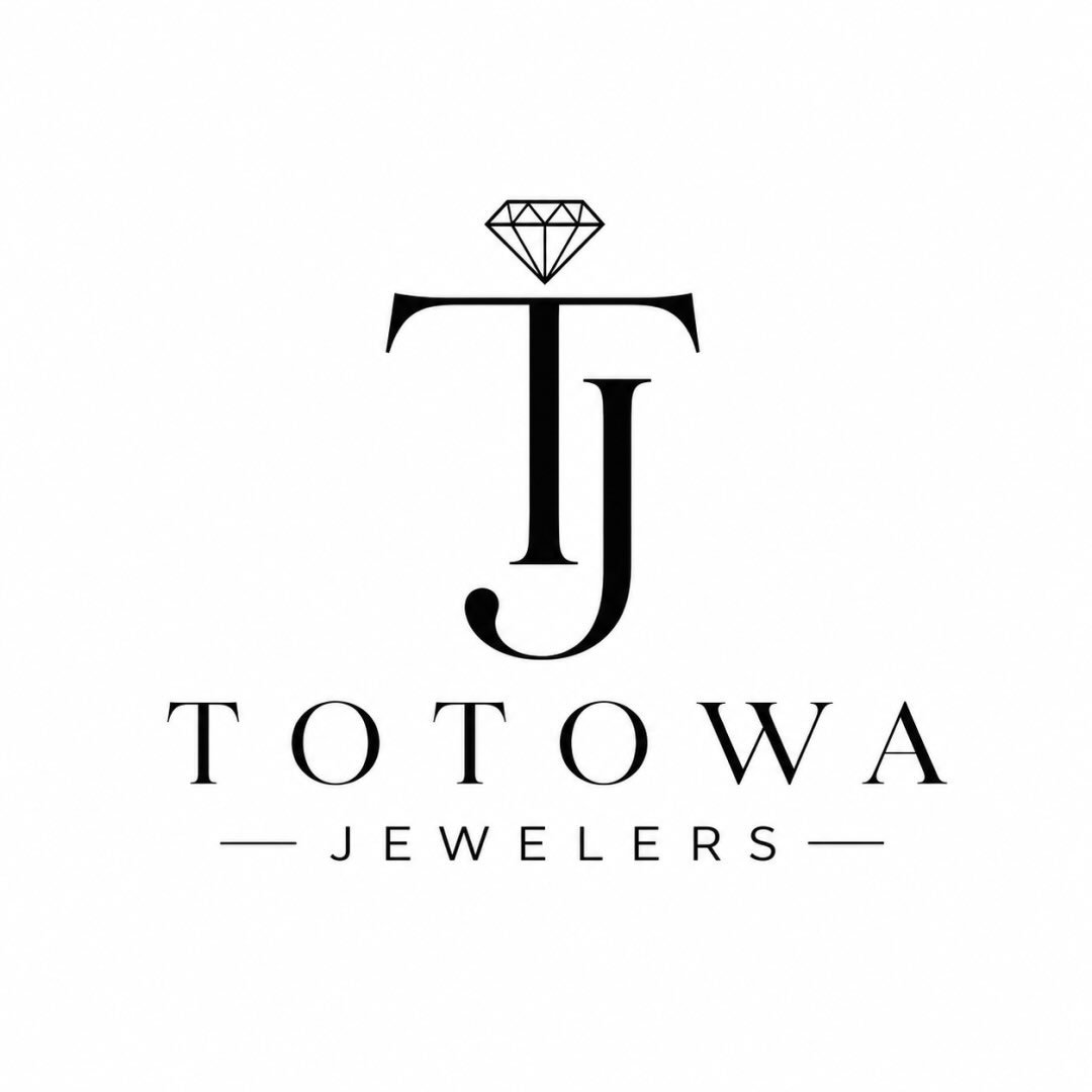 Totowa Jewelers logo with TJ monogram and diamond